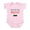 Petal Pink, variant on CafePress - Make Me Look Bulgarian Infant Bodysuit - Baby Light Bodysuit, Size Newborn - 24 Months