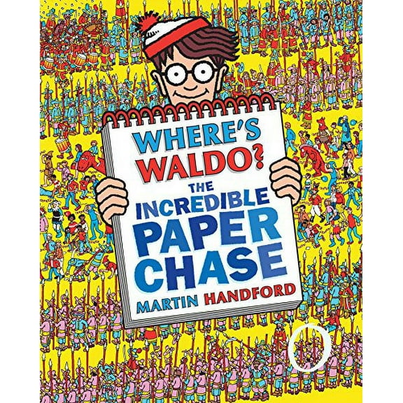 Pre-Owned Where's Waldo? the Incredible Paper Chase: (A Hidden Object Activity Book Including a Maze, Spot-The (Hardcover) by Martin Handford