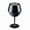 Black, variant on Stainless Steel 14oz Double-layer Goblet Two-in-one Detachable Heat Cold Wine Glass Coffee Cup Kitchen Coffee Bar Accessories