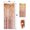 Rose Gold, variant on Foil Fringe Curtain Wedding Party and Event Back Drop 3 x 8.3 feet