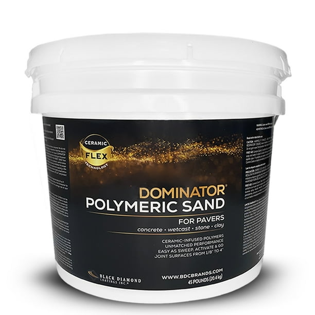 45 Pound, Charcoal Joint Stabilizing for Pavers, DOMINATOR Polymeric