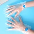 thumbnail image 1 of Guantes de plástico para manos y pies, desechables, para spa, cubrepiés, para evitar la suciedad, para hombres y mujeres, 100 unidades, 1 of 1
