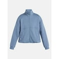 thumbnail image 5 of Athletic Works Women's Premium Fleece Active Jacket, Midweight, Sizes XS-4X, 5 of 5