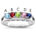thumbnail image 2 of 14k White Gold Family Jewelry Ring Mounting XMR71/5W, 2 of 5