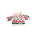 thumbnail image 2 of CaiTeLin Doll Sweater Outfit for 10-12 Inch Doll, Plush Toy Clothes, Soft Fabric Accessory, for Doll Dressing, Fashion Play, Collectible Display, White, 2 of 6