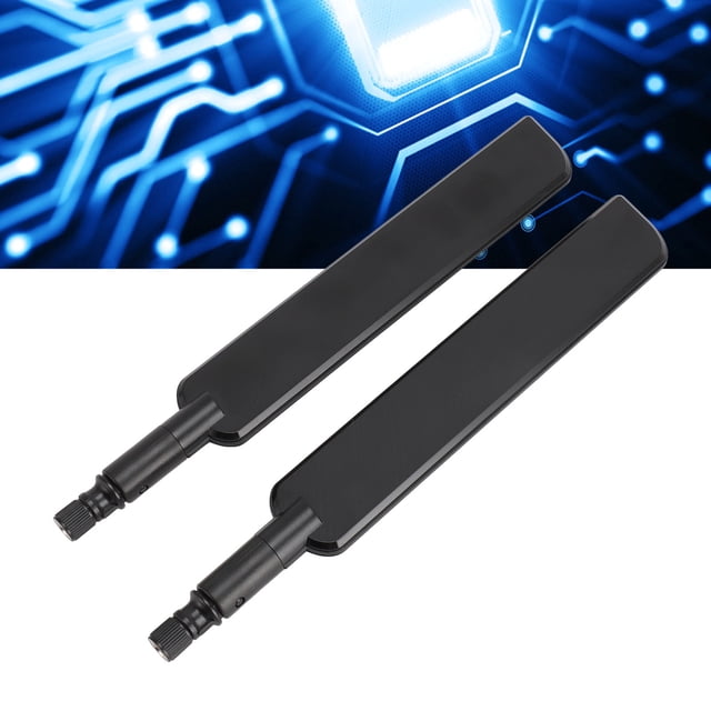 Antena De Enrutador WiFi, 2 Piezas Área De Cobertura Amplia Alta Ganancia 12dBi Mejora El Rendimiento De La Red Antena Omnidireccional Para Empresas Para El Hogar