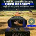 thumbnail image 4 of pitrice ABS Fast Focus Eyepiece Telescope Waterproof Night Visions Goggle For Bird Watching Binoculars green, 4 of 6