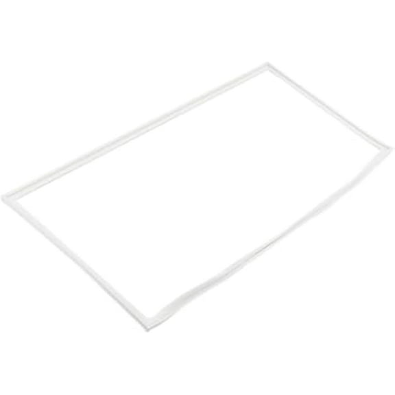 Whole Parts Freezer Door Gasket Seal (Magnetic Strip Inside, White) Part# 216481001 - Replacement & Compatible with Some Kenmore, Frigidaire, Tappan, Crosley, Kelvinator and Gibson Refrigerators
