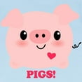 thumbnail image 3 of CafePress - Kawaii I Love Pigs Infant T Shirt - Infant T-Shirt, 3 of 4