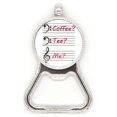 thumbnail image 1 of Símbolos musicales cafébarra de té Acero inoxidable Metal cerveza tapa sacacorchos, 1 of 3