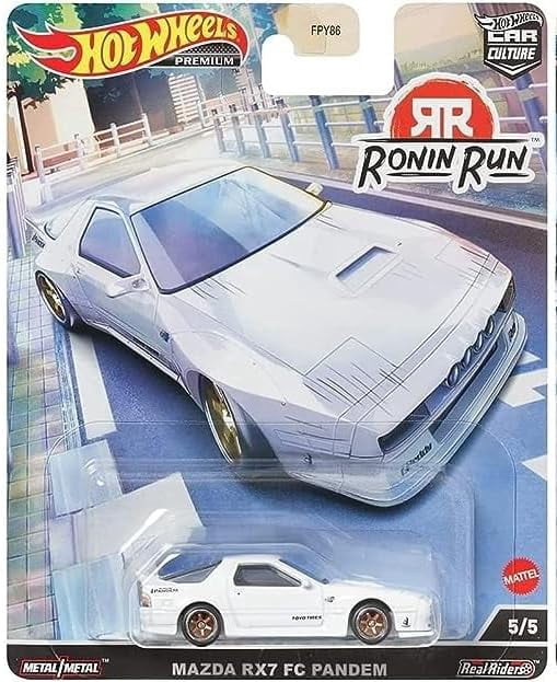 Hot Wheels Premium 2022 Car Culture "Ronin Run" Set of 5, 1/64 Diecast Car FPY86-957P