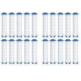 thumbnail image 1 of High Output Chlorine-Removing Shower Filters for Hard Water - 20 Pack Replacement, 1 of 5