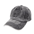 thumbnail image 2 of purcolt Vintage Washed Denim Plain Baseball Cap, Retro Low Profile Adjustable Unstructured Cotton Golf Dad Hats Gifts for Men/Women, 2 of 8
