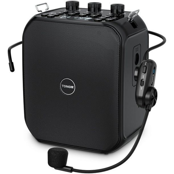 Amplificador de voz TONOR K13 50W Bluetooth con micrófono inalámbrico 6000mAh