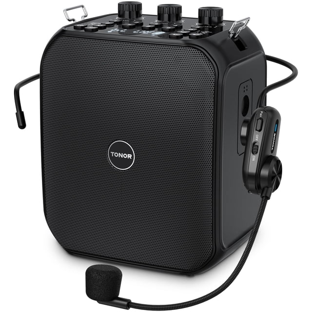 Amplificador de voz TONOR K13 50W Bluetooth con micrófono inalámbrico 6000mAh
