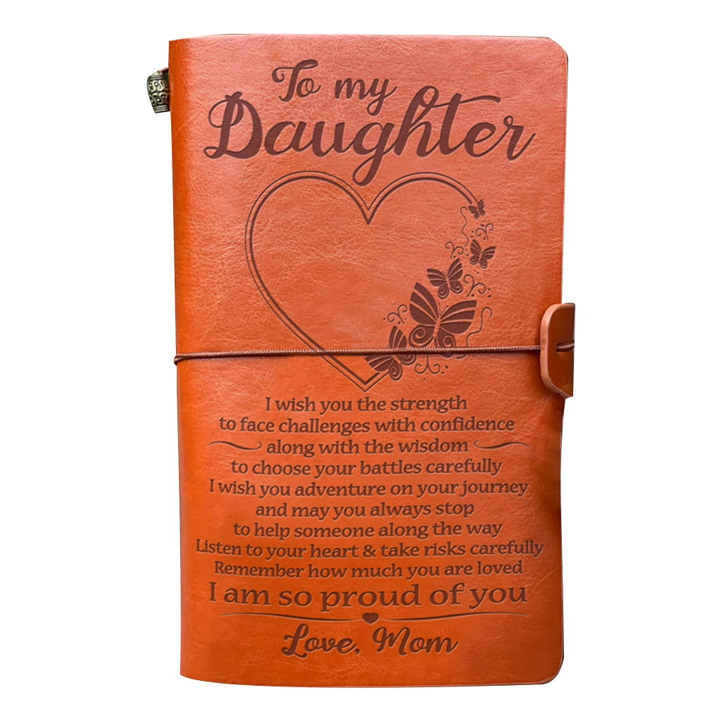 Leather Sketch Book Handmade Journal Notebook Diary Hand Account to My  Daughter 