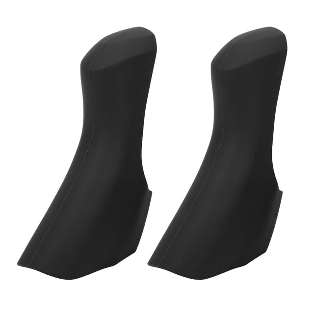 1 par de fundas protectoras de silicona para manillar de bicicleta, empuñaduras cómodas para accesorios de ciclismo de carretera, color negro YUNYI BRAND Deportes