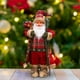 thumbnail image 1 of Figura Navideña de Papá Noel perfke Adorno Navideño Muñeco de Navidad de Pie 60cm, 1 of 9