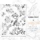 thumbnail image 2 of Cortina de Ducha impermeable vintage con diseño floral jinchan 180x180 cm, 2 of 9