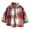 Red, variant on TOWED22 Toddler Baby Boys Plaid Flannel Shirt Long Sleeve Button Down Shirts(Grey,9-10 Y)