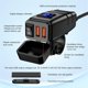 thumbnail image 5 of Cargador USB para Motocicleta, 6.8A Quick Charge 3.0 Dual de TeléFono Motocicleta con VoltíMetro e Interruptor Encendido/Apagado, 5 of 5
