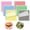 6 colors, variant on 100pcs Deli Paper Sheets 12x12", Premium Food Basket Liners, Grease Resistant Wax Paper Sheets for Food, Classic Checkered Sandwich Wrapping Paper for Party, Festival and Outdoors