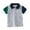 Grey, variant on Boys' Casual Color Blocked Sweat Absorbent Shirt Top for Kids Boys