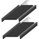 thumbnail image 1 of Ganchos de Plastico para Colgar Ropa, Gancho con Pinzas, Gancho para Pantalones con Pinzas, Ganchos para Pantalone 360°, para Pantalones, Faldas y Prendas Pesadas. (Negro), 1 of 4