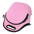 thumbnail image 3 of Correa de hombro de neopreno para picnics deportivos, viajes y trabajo: bolsa térmica para almuerzo de color rosa, 3 of 8