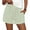 Striped Light Green White, variant on PRETTYGARDEN Women's Striped Boxer Shorts Summer Trendy Casual Elastic Waist Lounge Sleep Pajama Bottoms Beach Shorts