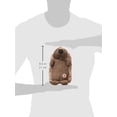 thumbnail image 3 of Juguete de peluche SPOT Hedgehog de pana con chirriador para perros, 20 cm, 3 of 7