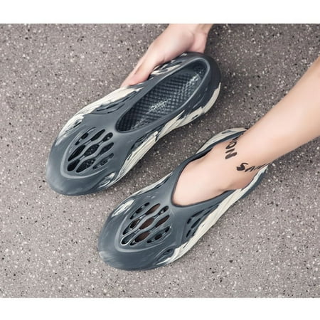 

Unisex Garden Clogs Shoes Designer Men Women Foam Runner Slides Slippers Sandals KW Onyx MX Cinder Sand Bone Resin Stone Sage Slate Grey Slide Slipper Mens Womens Shoes Summer Beach Slipper