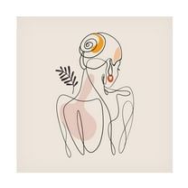 Trademark Fine Art Emel Tunaboylu Bodyscape No2 Canvas Wall Art