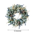 thumbnail image 3 of Bcylexb Spring Berry Wreaths, 15.8" Decorative Door Wreath Artificial Floral Hanging Wreath for Front Door Farmhouse Home Wall Decor, 3 of 8