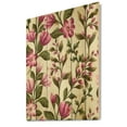 thumbnail image 2 of Designart 'Pink Vintage Wildflowers' Traditional Print on Natural Pine Wood, 2 of 5