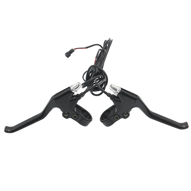 1 Pair Electric Bike Brake Lever E-bike Right Left Lever Replacement Parts