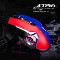 thumbnail image 4 of Aj120 Ratón para Juegos con Cable óptico 6 3200DPI con - rojo azul shamjiam Ratones ópticos para ratón para juegos, 4 of 9