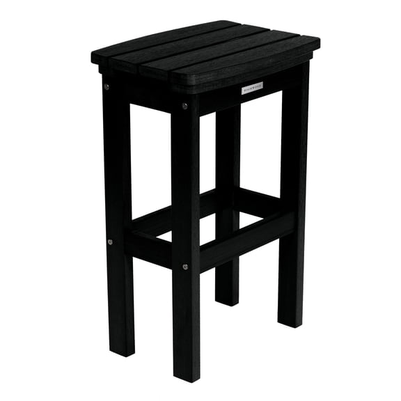 Highwood Lehigh Bar Stool - Bar Height, Outdoor, Eco-friendly, Synthetic Wood