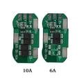 thumbnail image 2 of 2 Pcs Li-ion Battery Charge Protection Board PCM PCB Cell Charging Board 2S 7.4V 6A 10A For Electric Power Tools Accessories, 2 of 8