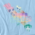 thumbnail image 2 of Powerpuff Girls The Day is Saved Women's T Shirt, Light Blue, Large, 2 of 6
