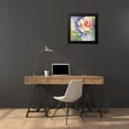 thumbnail image 4 of Troise Heidel, Theresa 20x20 Black Modern Framed Museum Art Print Titled - Margots Rose III, 4 of 5