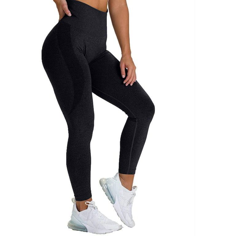 VASLANDA Womens High Waisted Seamless Workout Leggings Butt