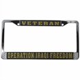 thumbnail image 2 of Mitchell Proffitt Operation Iraqi Freedom Veteran License Plate Frame, 2 of 3