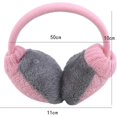 thumbnail image 4 of Cache-Oreilles Confort Classique Mignon Extérieur Cache-Oreilles d'Hiver Cache-Oreilles Tricoté Chaud pour Femmes Bandeau Cache-Oreilles d'Hiver (Couleur : Bleu, Taille : Taille Unique), 4 of 4