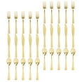 thumbnail image 2 of ACDANC 2026 New 1 Set of Plastic Silverware Disposable Silverware Plastic Dinnerware Decorative Cutlery for Party,Bbq,Picnic,Camping,Travel, 2 of 5