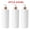 White-Gold, variant on Wodtesl 3 pack PET Empty Refillable Bottles with Pump Dispensers for Shampoo, Lotion, Soap White-Gold(8.3 x 2.4 x 2.4 inches)
