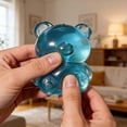 thumbnail image 2 of Gummy Bears Squish Toys, Squeezes Toys, Malt Sugar Bear Stress Ball, Releases Sweet Aroma Through Kneading, Soft Sensory Fidget Bear Toys for Adults Teen Anxiety Relief(Blue), 2 of 7
