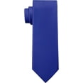 thumbnail image 1 of KOOELLE Men's Ties Solid Pure Color Plain Neckties Formal Black Ties For Men, 1 of 5
