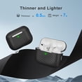 thumbnail image 2 of Funda de fibra de carbono de 0,5 mm de grosor para AirPods Pro 3 2025, 2 of 7