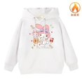 thumbnail image 1 of Sanrio-Sudadera con capucha My Melody Kuromi Kawaii para padres e hijos, abrigo de lana con dibujos animados para estudiantes, niñas y adultos, 1 of 4